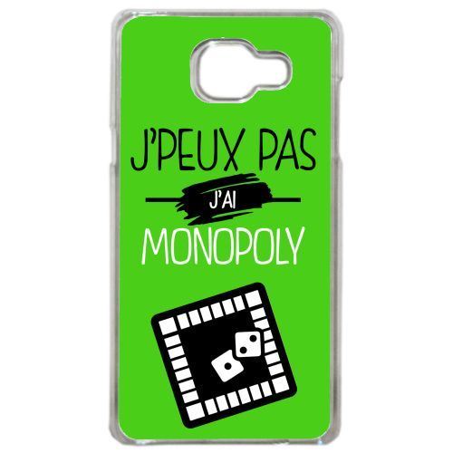 Coque j peux pas j ai monopoly 4 compatible samsung galaxy a3 2016 transparent