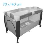 Moustiquaire Universelle Zamboo Pour Poussette Et Landau - Protection Anti-insectes Grise, Lavable