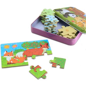 Puzzles en Bois pour Enfant 10 pièces