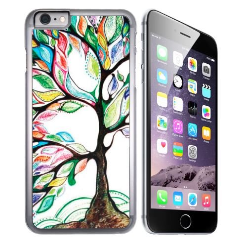 Coque pour iPhone 6 et iPhone 6S arbre multicolore