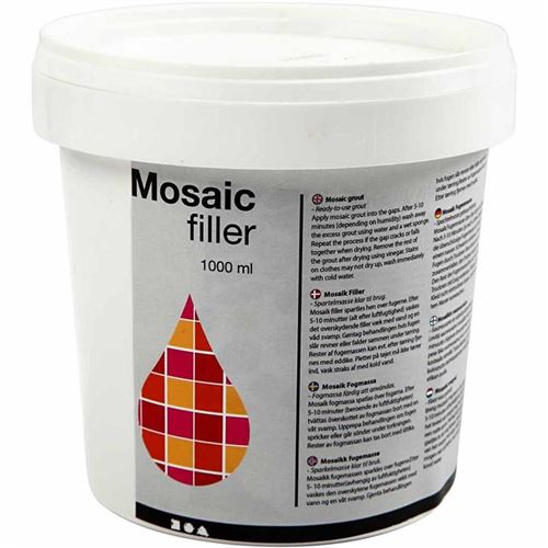 Creotime joint mosaïque blanc 1000 ml