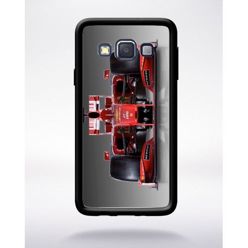 Coque Formule 1 Compatible Samsung A3 2015 Bord Noir Silicone