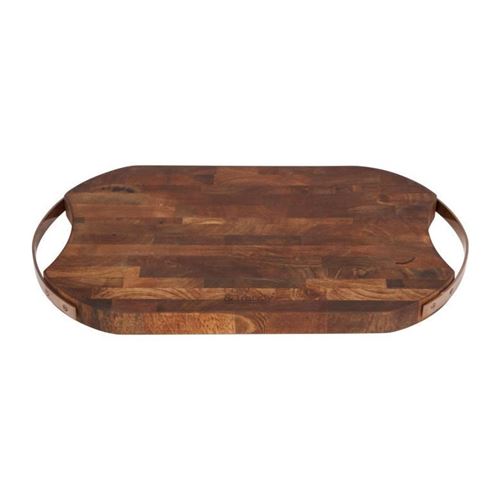 COSY & TRENDY Planche a Découper Bois Mango Rt-Rond