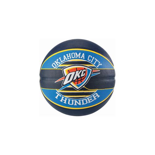 Ballon de Basketball exterieur Spalding NBA Oklahoma City Thunder Bleu
