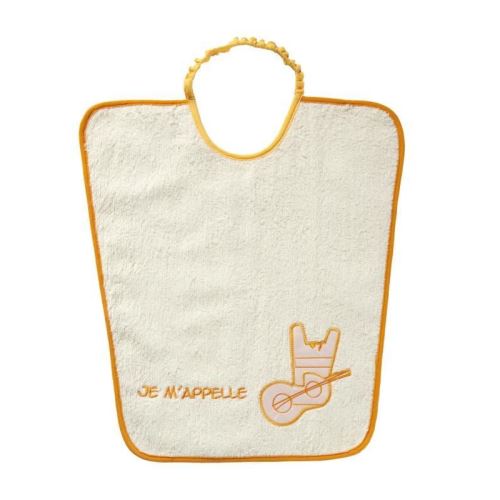 BABYCALIN Bavoir Maternelle Chat - 35x38 cm