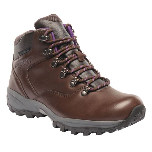 Regatta Bainsford - Chaussures de randonnée imperméables - Femme (37) (Marron) - UTRG2812