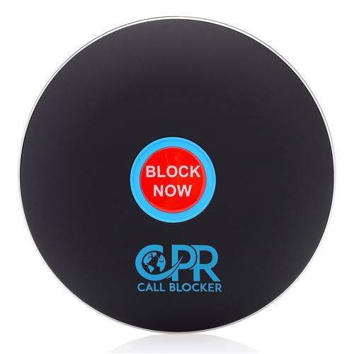 Bloqueur d'appels pour téléphones fixes - Call Blocker CPR Shield - Bloque tous les appels indésirables en un clic