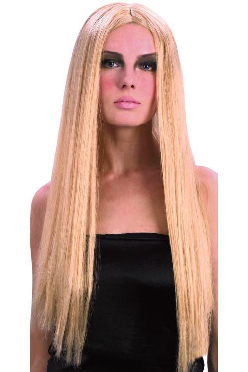 Perruque samantha blonde ignifugee