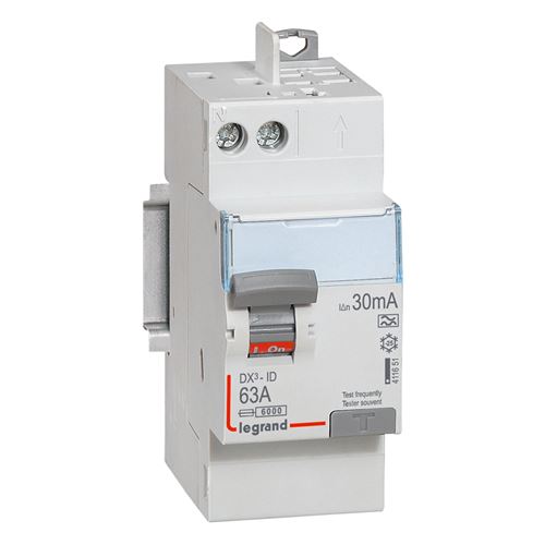 Legrand Interrupteur Différentiel Dx3-Id 2P 63A 30Ma 2 Modules - 411651 - Image 3