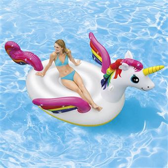 Matelas gonflable Intex Mega île Licorne magique - 1