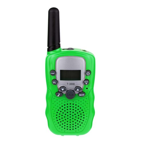 T-388 Walkie For Kids 22 Écran Lcd Canal Frs Lampe de Poche Extérieure Pour Les Enfants BT318
