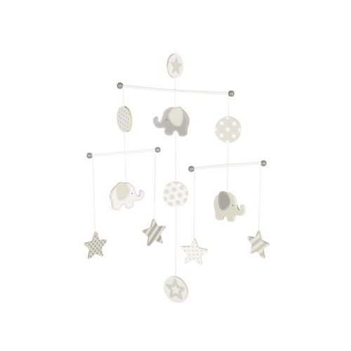 Mobile éléphants et étoiles