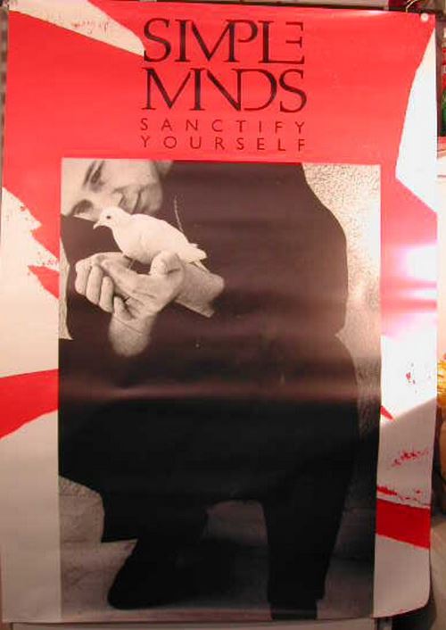 Simple Minds - 95x136 cm - AFFICHE / POSTER