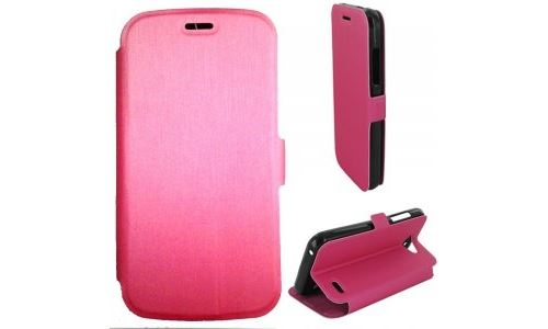 Etui Stand à rabat latéral pour Orange Hi 4G coloris Fushia