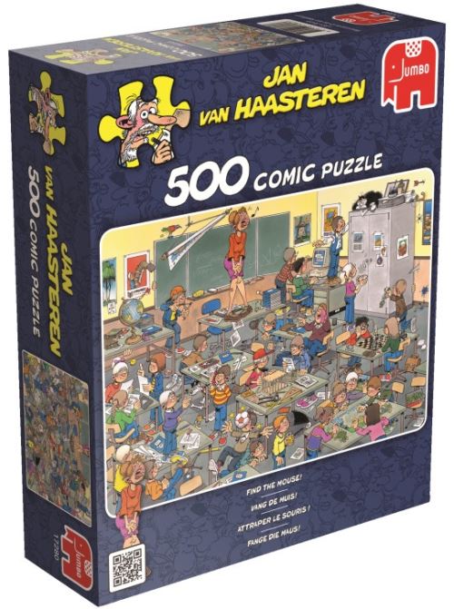 Jumbo Jan Van Haasteren Catch The Puzzle Souris 500 Pièces