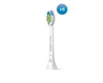 Lot de 8 têtes de remplacement Philips Sonicare Optimale Diamondclean Blanc