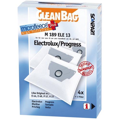 Scanpart M189ele13 Sac en micropolaire Electrolux Mondo Micro En