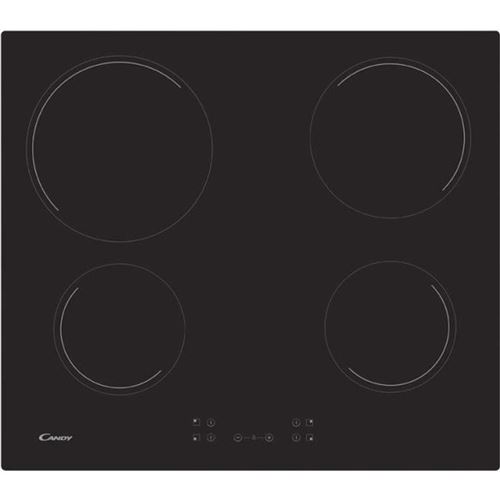 Candy ch64ccb dessus vitro ch 64 CCB, 1800 W, Verre et Céramique, noir