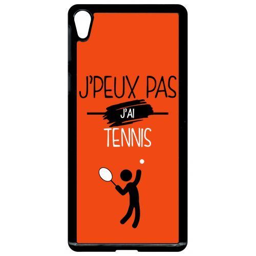 Coque sony xperia e5 j peux pas j ai tennis 10