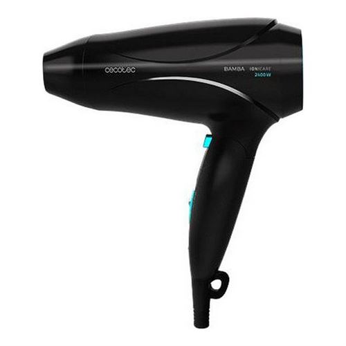 Sèche-cheveux Cecotec Bamba IoniCare 5450 Power&Go Pro Ice 2400W Noir