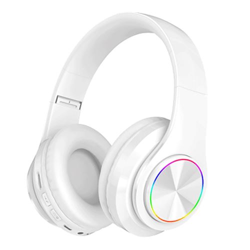 GENERIQUE - Casque Bluetooth - Over-Ear - Hi-Fi Stéréo - Blanc - Image 2