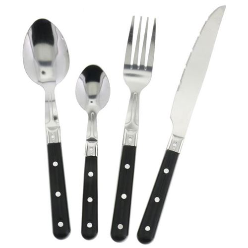 Finlandek pot 24 pieces club - noir finlandek - cuisine 222209
