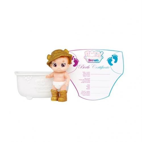 Baby Secrets poupée plastique 8 x 4 x 4 x 4,5 cm blanc