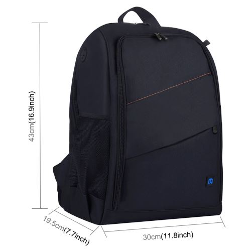 Sac à dos d'extérieur portable PULUZ étanche et résistant aux rayures（noir）