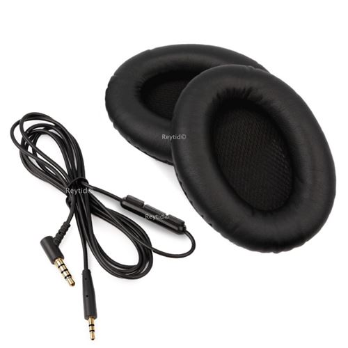 Bose QuietComfort 25 QC25 & SoundTrue circum remplacement du câble audio w / In-Line à distance