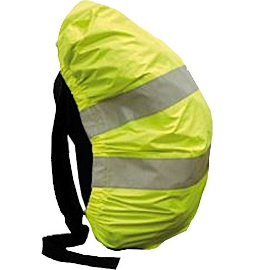 L2S housse de pluie jaune Visicoverréfléchissant 35/55 l
