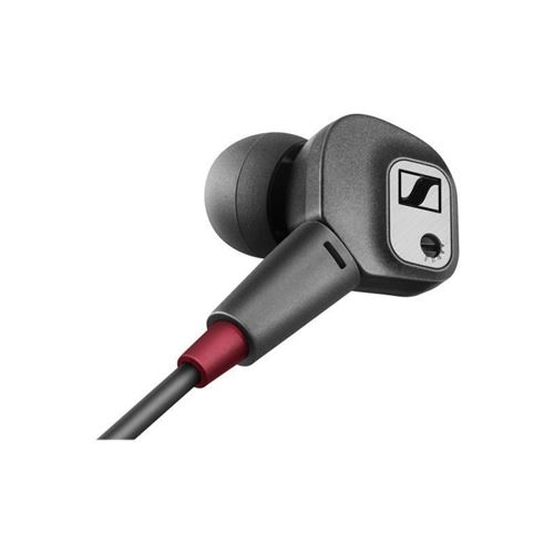 Sennheiser IE 80 S - In-ear hoofdtelefoons - inwendig - bevestiging over het oor - met bekabeling - 3,5 mm-stekker - ruisisolatie