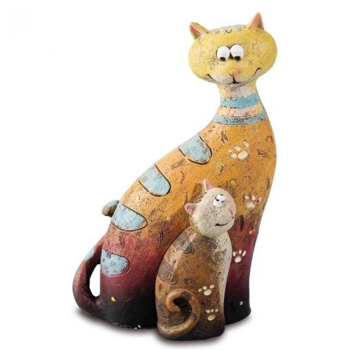 Chat déco marrant - 15 cm
