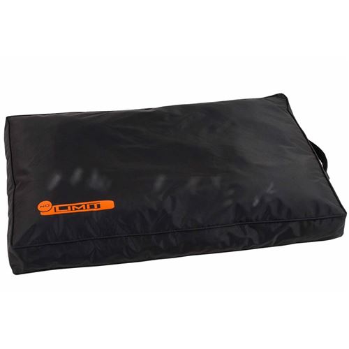 Meilleurs prix pour FLAMINGO Coussin pour chiens No Limit 100 x 65 cm Téflon Noir 1031245
