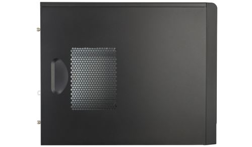 cooler master boitier tour micro atx cooler master masterbox e300l (noir/rouge)