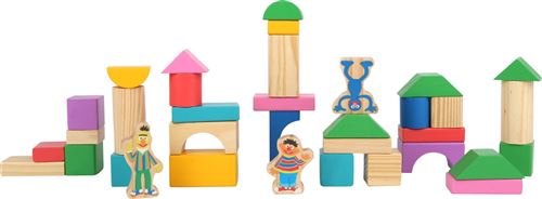 Small Foot blocs de construction en bois Rue Sésame 150 pièces