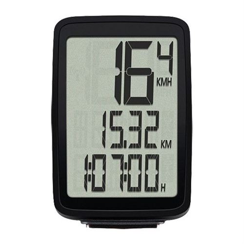 Compteur De Vélo Sigma Bc Pure 1 Black Transmission Par Câble