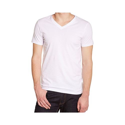 Tee shirt manches courtes Teddy smith Tawax blanc mc tee col v Blanc taille : M réf : 53871