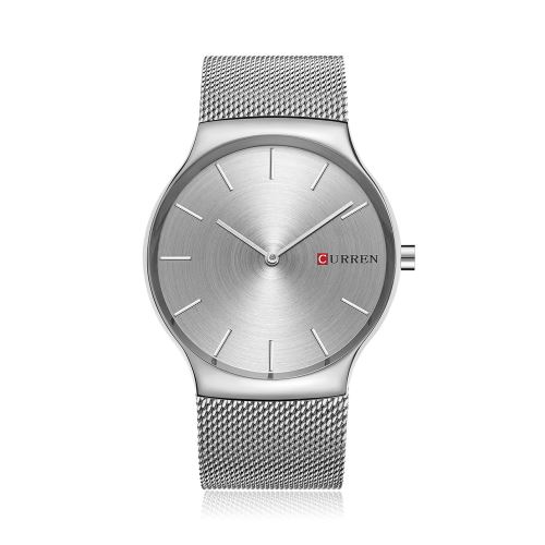 OHP Montre Homme Quartz Blanc+Gris Sport CURREN 8256