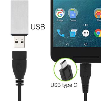 Adaptateur USB OTG Type C Femelle Vers USB A Mâle - Neuf - Connexion Smartphone/périphériques