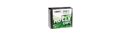 EMTEC - 10 x DVD-R - 4.7 Go (120 minutes) 16x - argent - boîtier CD étroit