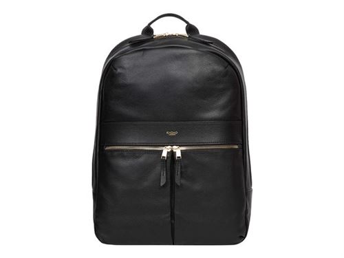 Sac A Dos Ordinateur 13-14 Knomo Beaux Cuir Noir