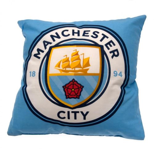 Manchester City FC - Coussin (Taille unique) (Bleu) - UTTA546