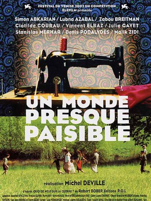 Un Monde Presque Paisible AFFICHE CINEMA ORIGINALE