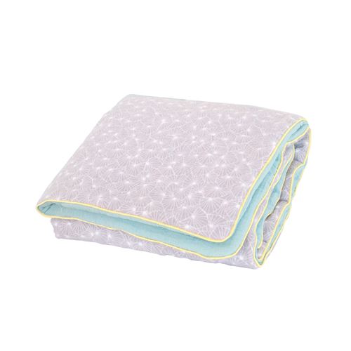 DOMIVA Couverture lange doublée 75x100cm - Demi lune