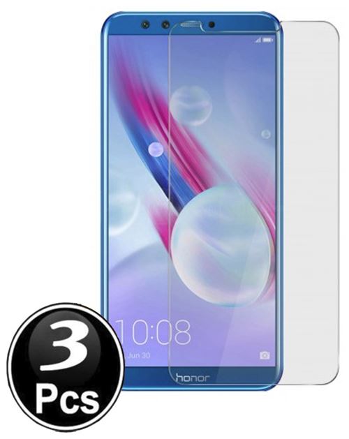 Huawei Honor 9 Lite Vitre protection d'ecran en verre trempé incassable lot de 3 Glass