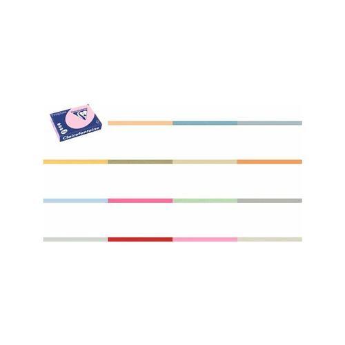 Ramette papier couleur Clairefontaine A4 80g - Rouge groseille