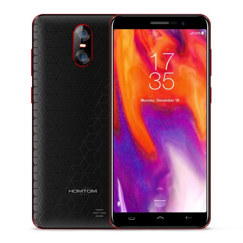 HOMTOM S12 Smartphone 18: 9 Plein Écran 5 pouces 3G WCDMA Android 6.0 1 Go + 8 Go 5MP + 8 / 2MP Retour Deux Caméras