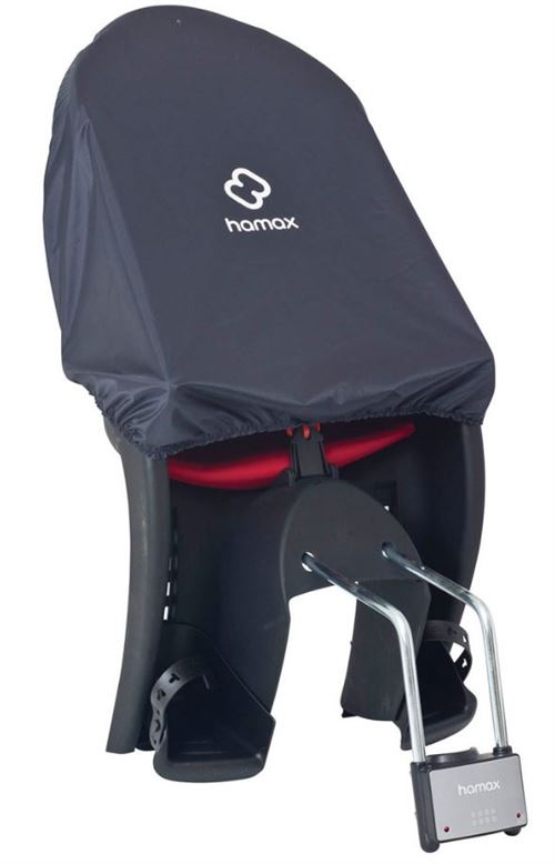  HAMAX Couvre-si&egrave;ge de Porte-b&eacute;b&eacute; Rain Cover Mixte Adulte, Gris