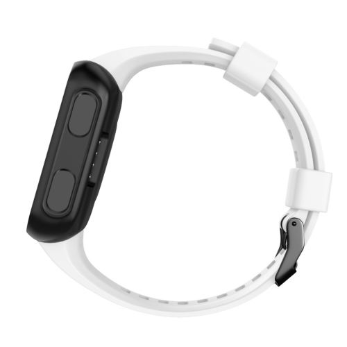 0€01 sur Bracelet de montre Compatible avec Garmin Forerunner 35, Silicone  - blanc, Montre, Top Prix