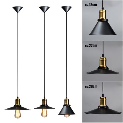 Vintage rétro Abat-jour Suspension Plafonnier Déco Salon Chambre-LAVENT-26CM